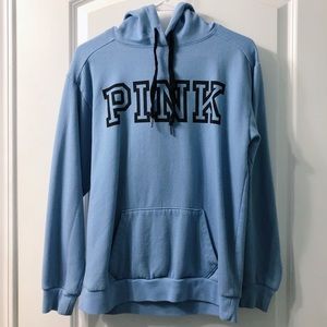Light Blue PINK Oversized Hoodie